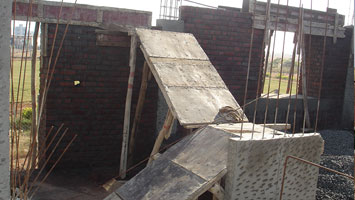 Stairs Construction work of Mr. Gadgil Bungalow