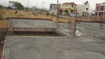 Base or Plinth building for Mr. Suhas Gadgil's Bungalow